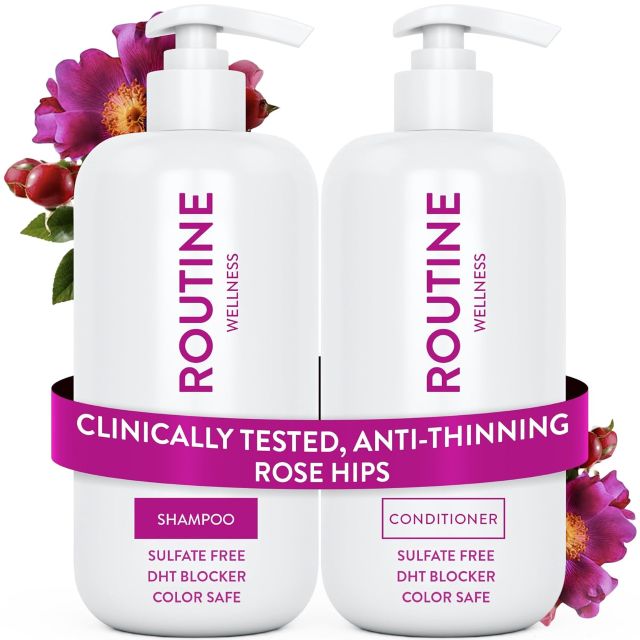 Routine Wellness Anti-Thinning Shampoo and Conditioner Set
