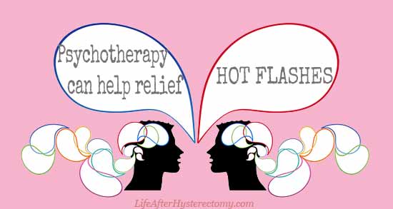 Psychotherapy  to relief menopause symptoms