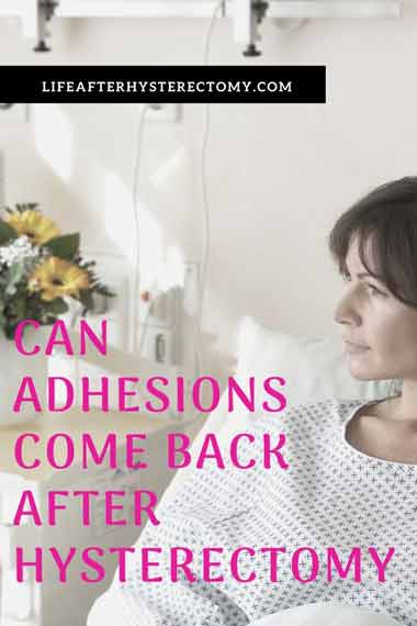 adhesions after hysterectomy