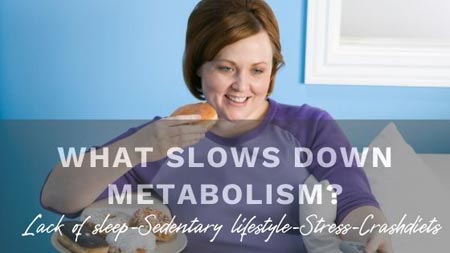 What slows down metabolism